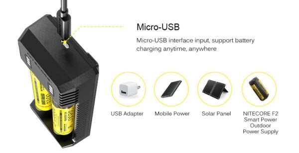 NITECORE UI2 DUAL SLOT USB CHARGER 3